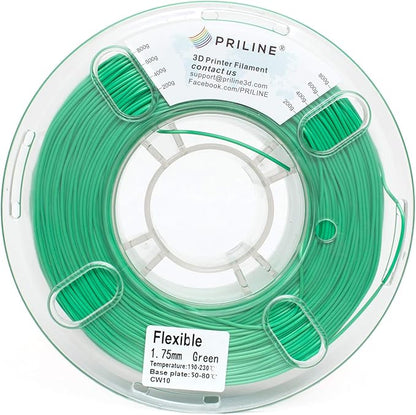 TPU Filament，PRILINE 98A TPU Flexible Soft 3D Printer Filament，1KG 1.75mm Spool - Image 5