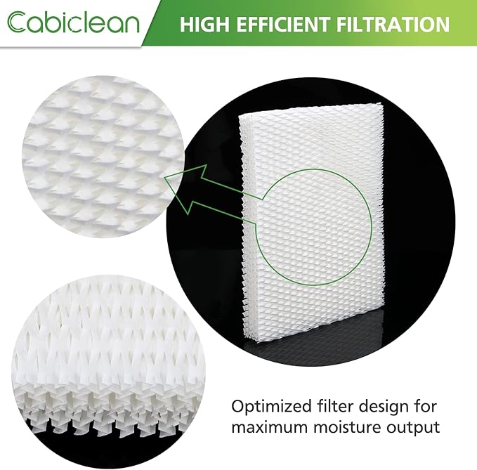 Cabiclean 4-Pack Humidifier Wicks Filter Replacement - Image 6