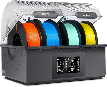 Sovol Filament Dryer 4 Spools, SH03 Dry Box by Sovol