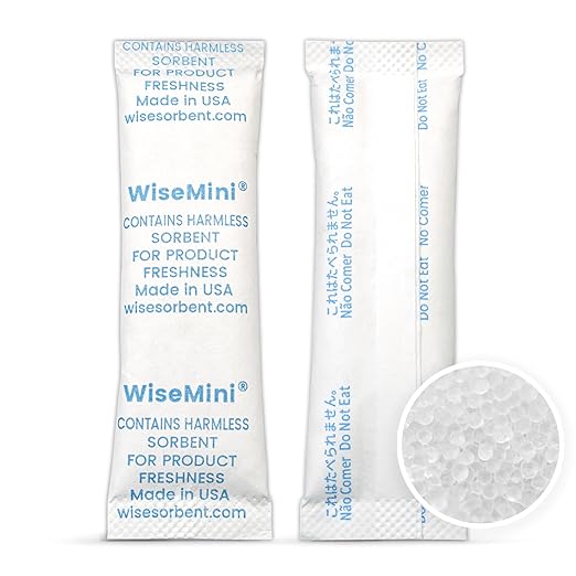 100pcs 5 Gram Food Safe Desiccant Packs, Premium Silica Gel Packets, Desiccant - Image 2