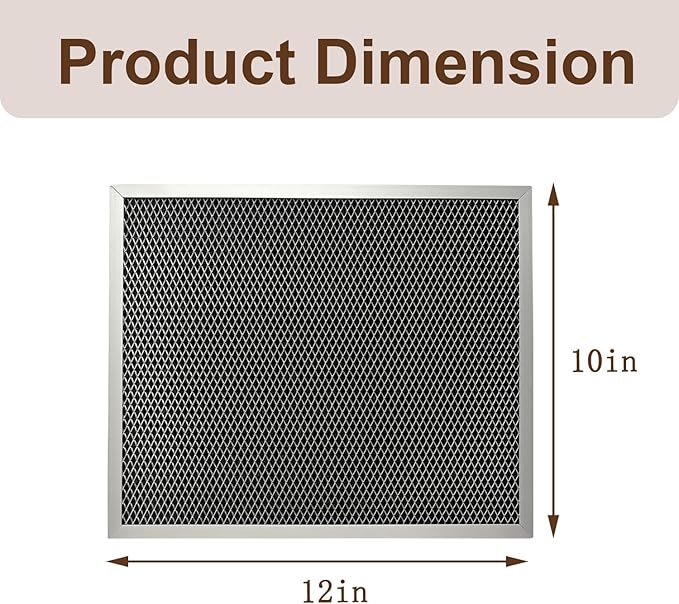 2 Pack 5443 MERV 8 Dehumidifier Filters Compatible - Image 3