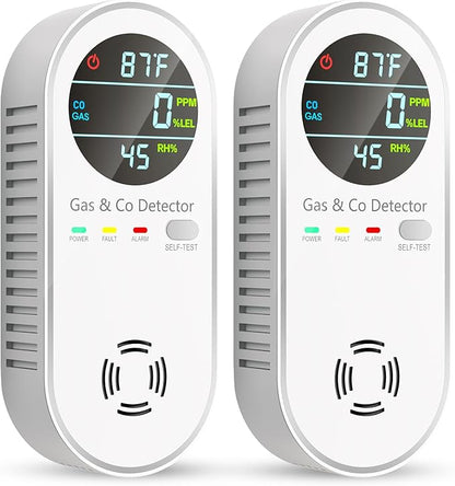 Carbon Monoxide Detectors and Natural Gas Detector, 4-in-1 Carbon Monoxide by VilfeLLC
