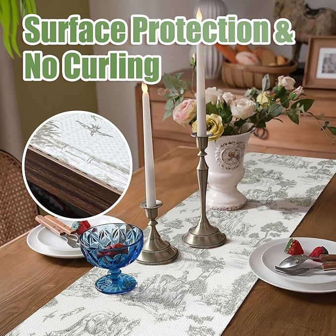Tatyanna Shelf Liner for Kitchen Cabinets Non Adhesive Drawer Liner Non Slip - Image 5