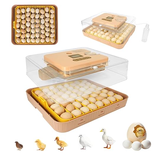 4th Gen – 56 Egg Fully Automatic Incubator, 2026 UpgradedDesign, Intelligent by Unknown