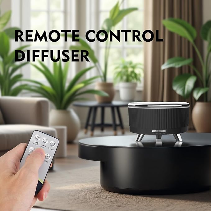 500ML Essential Oil Diffuser: Ultrasonic Aroma Diffuser - Image 4
