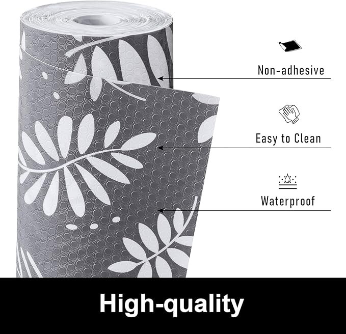 Cooyes Shelf and Drawer Liners for Kitchen Cabinets, Non Adhesive Cabinet Liner - Image 5