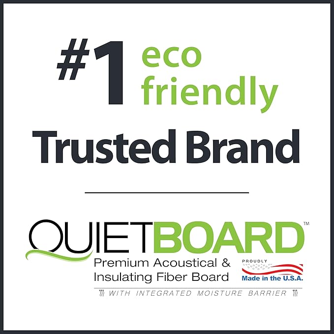 QuietBoard Underlayment – 15 Panels, 90 sq ft - Image 2