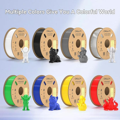 Official Creality Transparent Filament Hyper PETG Filament Clear 1.75mm - Image 6