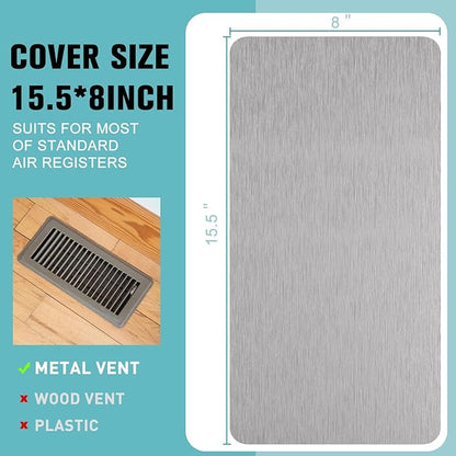 Strong Magnetic Vent Covers 8"x15.5", 2 Pack Magnet Cover - Image 3