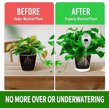 Plant Moisture Meter Soil Moisture Sensor Meter Water Monitor Hygrometer Plant - Image 4