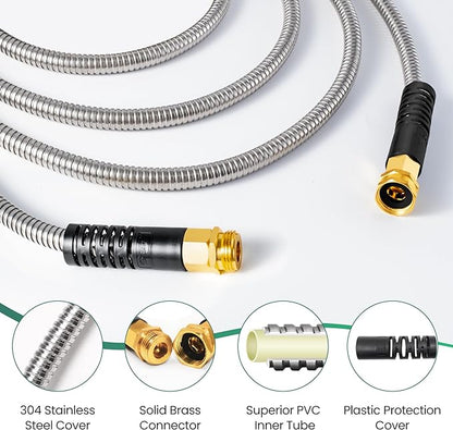 Cesun Metal Garden, Short Connector, Water Lead-in Hose Extension, Extremely - Image 2