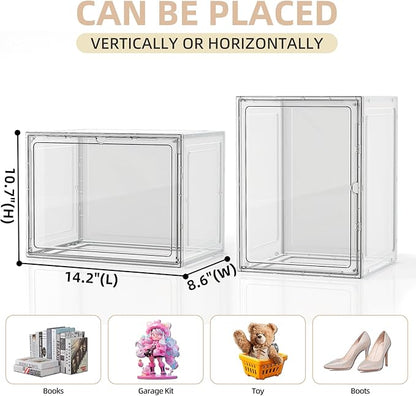 5 Pack Stackable Storage Bins - Image 7