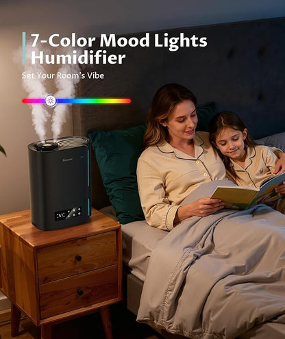BREEZOME 6L Humidifiers for Bedroom Large Room & Essential Oil Diffuser - Image 9