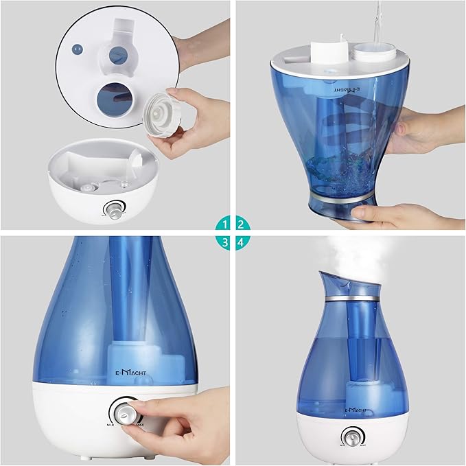TRY & DO Plant Humidifier Indoor 2.5L Cool Moisture Humidifiers - Image 5