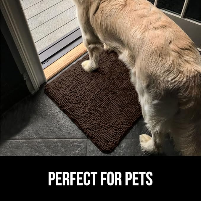 GORILLA GRIP SOAKSTOPPER Dog Door Mat, 48x30 Machine Washable Rug Absorbent - Image 6
