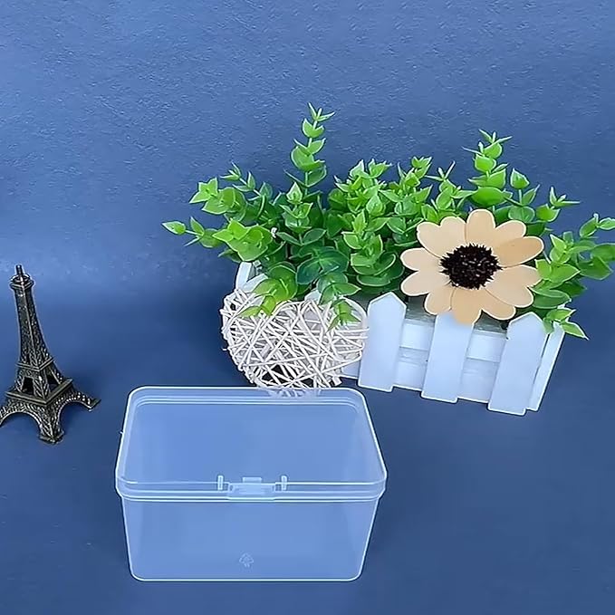 4Pcs Clear Playing Deck Card Storage Box Plastic Card Boxes Playing Card Boxs - Image 6