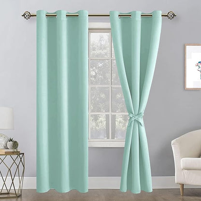 Hiasan Blackout Curtains for Bedroom, 42 x 84 Inches Long - Image 7