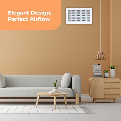 Aluminum 14 x 8 Inch Air Vent Covers Wall AC Grille – Premium Register Vent - Image 7