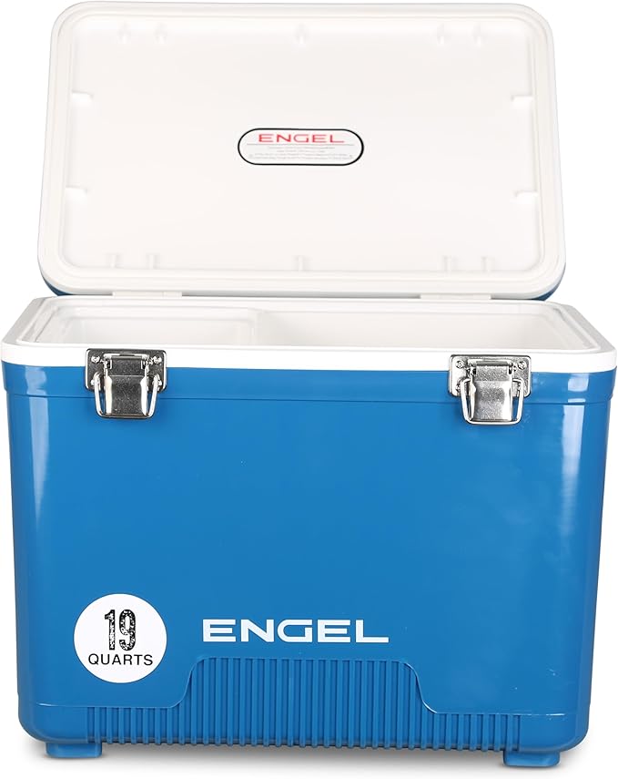 Engel 19qt Leak-Proof, Air Tight, Drybox Cooler and Small Hard Shell Lunchbox by ENGEL
