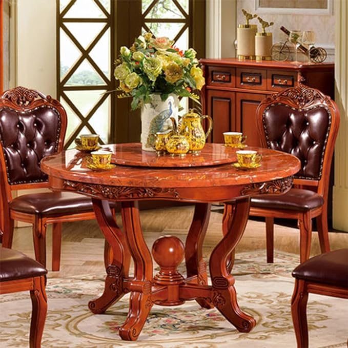 Round 50 in Clear PVC Table Cover Mat Dining&Living Room Table Protector Clear by SPLENDEFUL