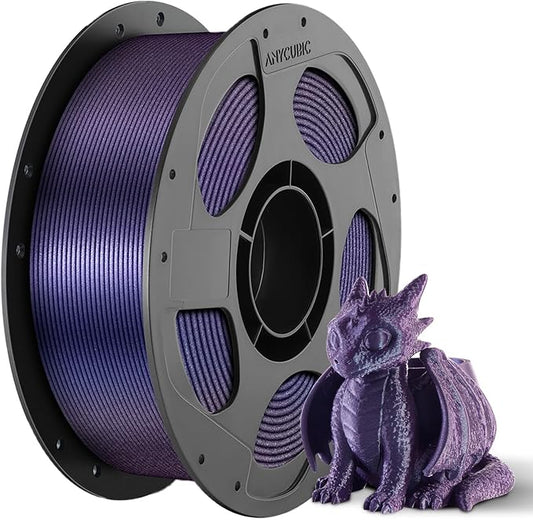 ANYCUBIC Galaxy PLA 3D Printer Filament, Sparkle Glitter PLA, 3D Printing PLA by ANYCUBIC