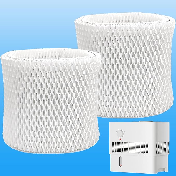 2-Pack Humidifier Filter for Pelonis Humidifier PSU10E1BB, PSU10E2FBB and by LeoTube