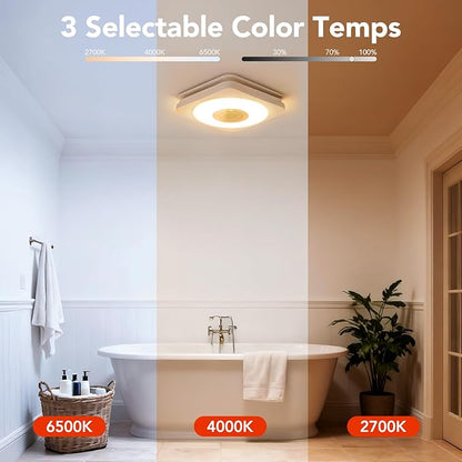 OREiN 3-in-1 Bathroom Exhaust Fan - Image 5
