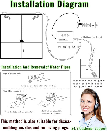 Reptile Humidifiers Smart Misting System, Reptile Mister Automatic - Image 6