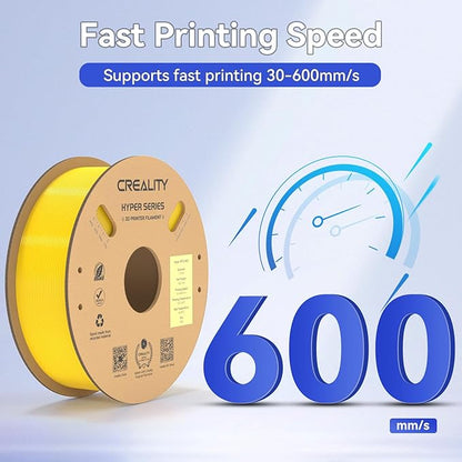 Creality Hyper PETG Filament 4KG, High Speed 30-600mm/s 3D Printer Filament PETG - Image 2