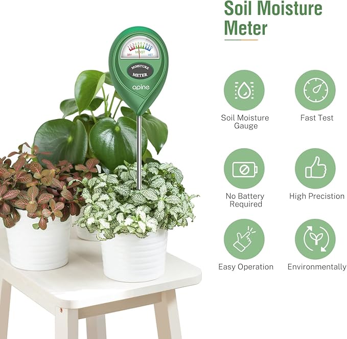 apine Soil Moisture Meter, Plants Moisture Meter, Plant Water Meter - Image 3