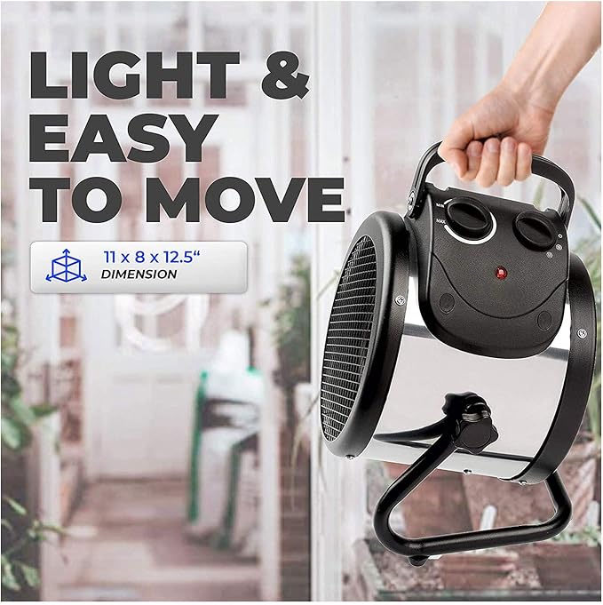 BioGreen Electric Greenhouse Heater & Fan - Image 6