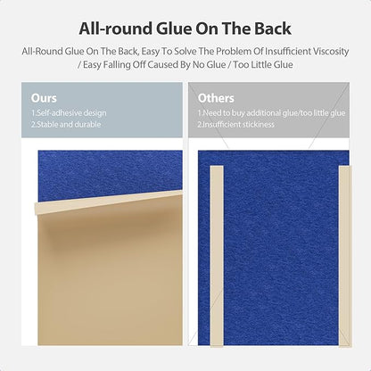 12 Pack Acoustic Panels Self Adhesive Sound Proof Foam, High Density Sound - Image 4