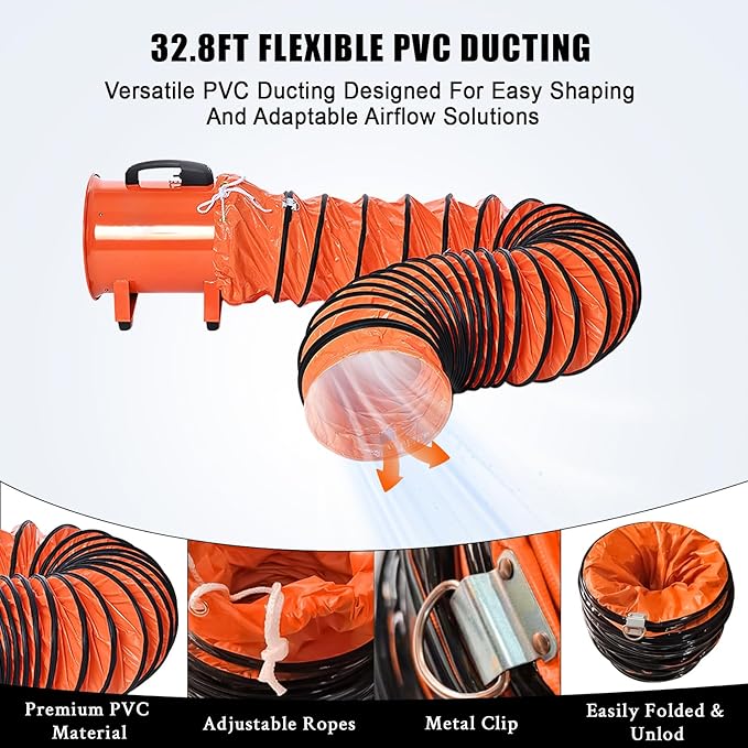 12 in Utility Blower Exhaust Fan - Image 6