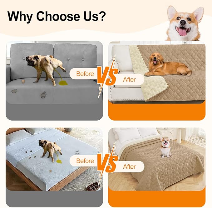 Smiry Reversible Waterproof Couch Covers - Image 5