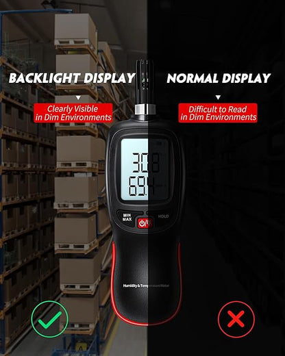 WT83 Temperature Humidity Meter, High Precision Thermometer Hygrometer - Image 5