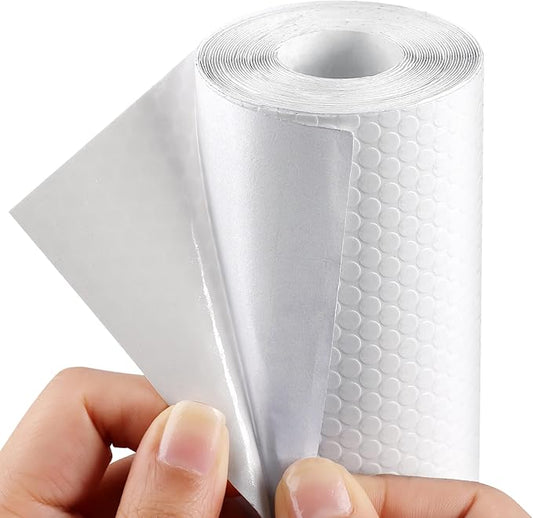 Extra Large White Shelf Liner Roll, Peel and Stick Non Slip Cabinet Liner 24" x by HOIIOH