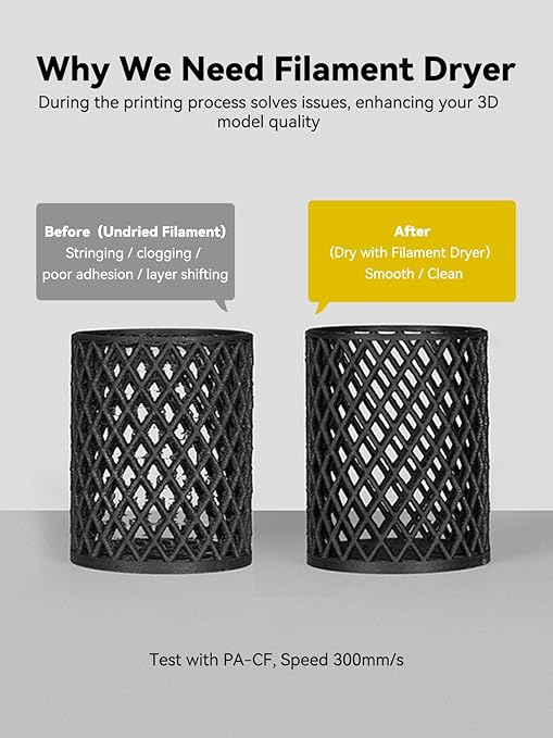 Creality Space Pi Filament Dryer Box, Double 360° Heating - Image 2