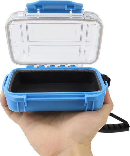 Waterproof Box Small Dry Box for Kayaking Boat Waterproof Micro Case Dry Boxes by Uxwuy