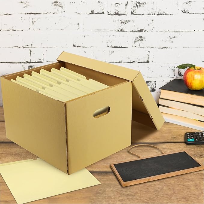 Lineco, Archival Storage Cartons, Ready-To-Assemble, - Image 3