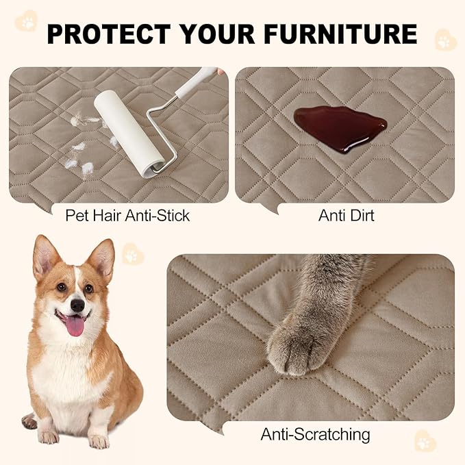 Smiry Reversible Waterproof Couch Covers - Image 4