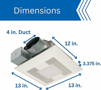 Panasonic FV-0510VSCL1 WhisperValue Multi-Flow Bathroom Fan - Image 7