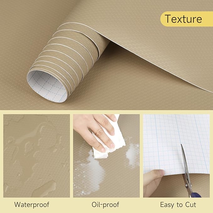 WochiTV Adhesive Shelf Liner 30 X 240 Inches Peel and Stick Kitchen Liner - Image 3
