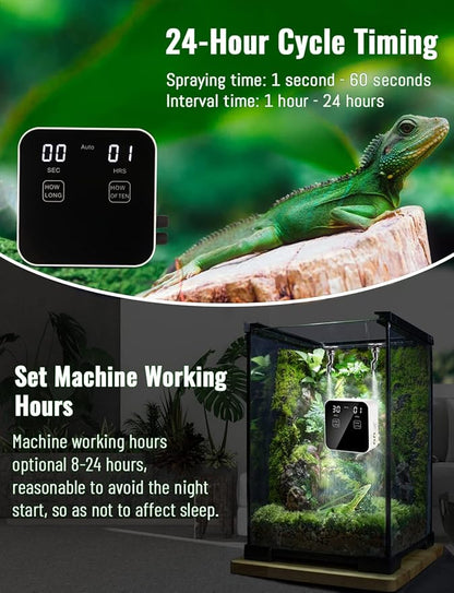 Reptile Mister Automatic, Quiet Reptile Misting System - Image 2