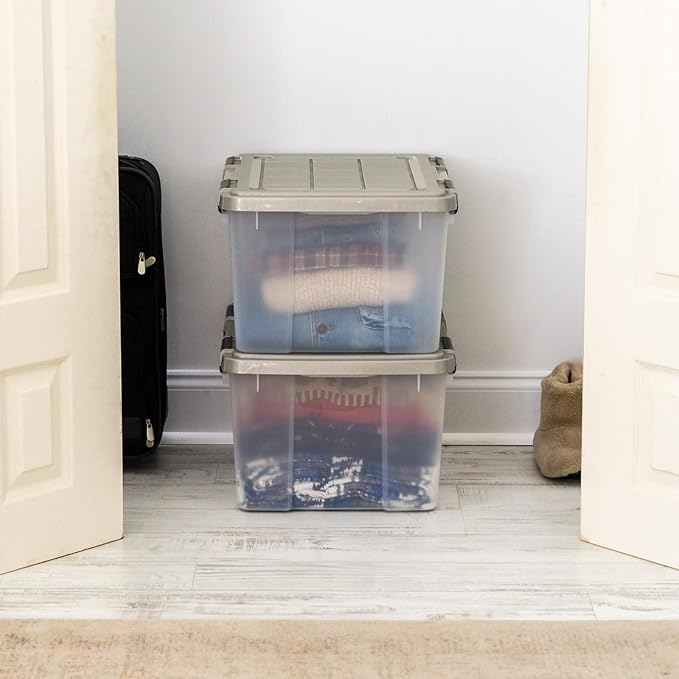 IRIS USA 44 Qt Storage Bins - Image 4