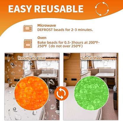 5X 1000 Gram Reachargeable Silica Gel Beads - Image 5
