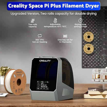Creality Official Space Pi Filament Dryer Plus, 3D Printer Filament Dryer Box - Image 2