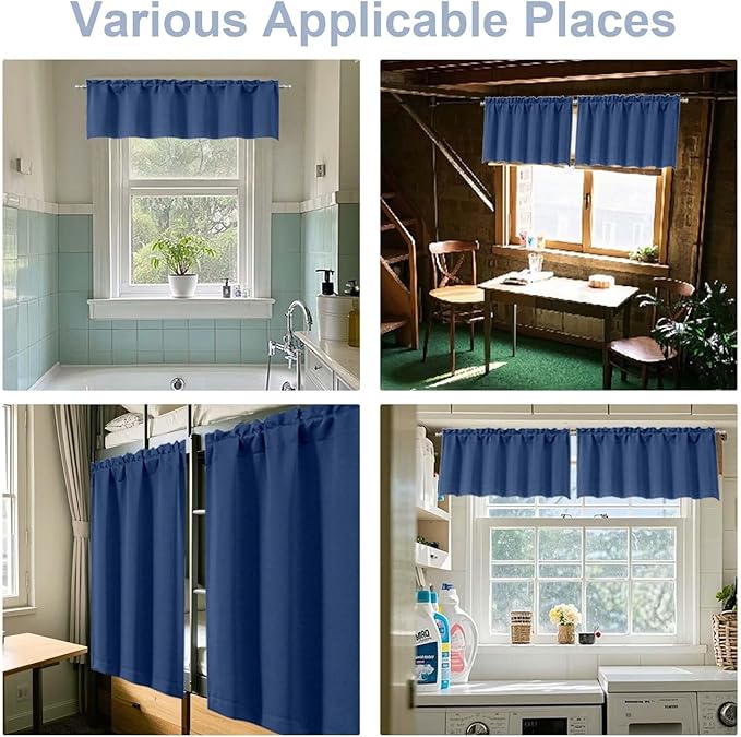 Chyhomenyc Short Blackout Curtains 36 Inch Length - Image 5