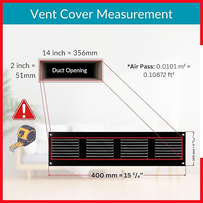 14x2 Vent Cover - Image 6