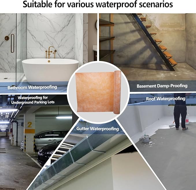 3.3 FT x 98.5 FT Waterproof Membrane - Image 7