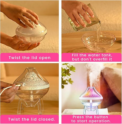 Small Humidifiers for Bedroom Cool Mist Ultrasonic, Baby Humidifier - Image 8